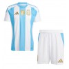 Argentinien Heimtrikot Copa America 2024 Kurzarm (+ kurze hosen)